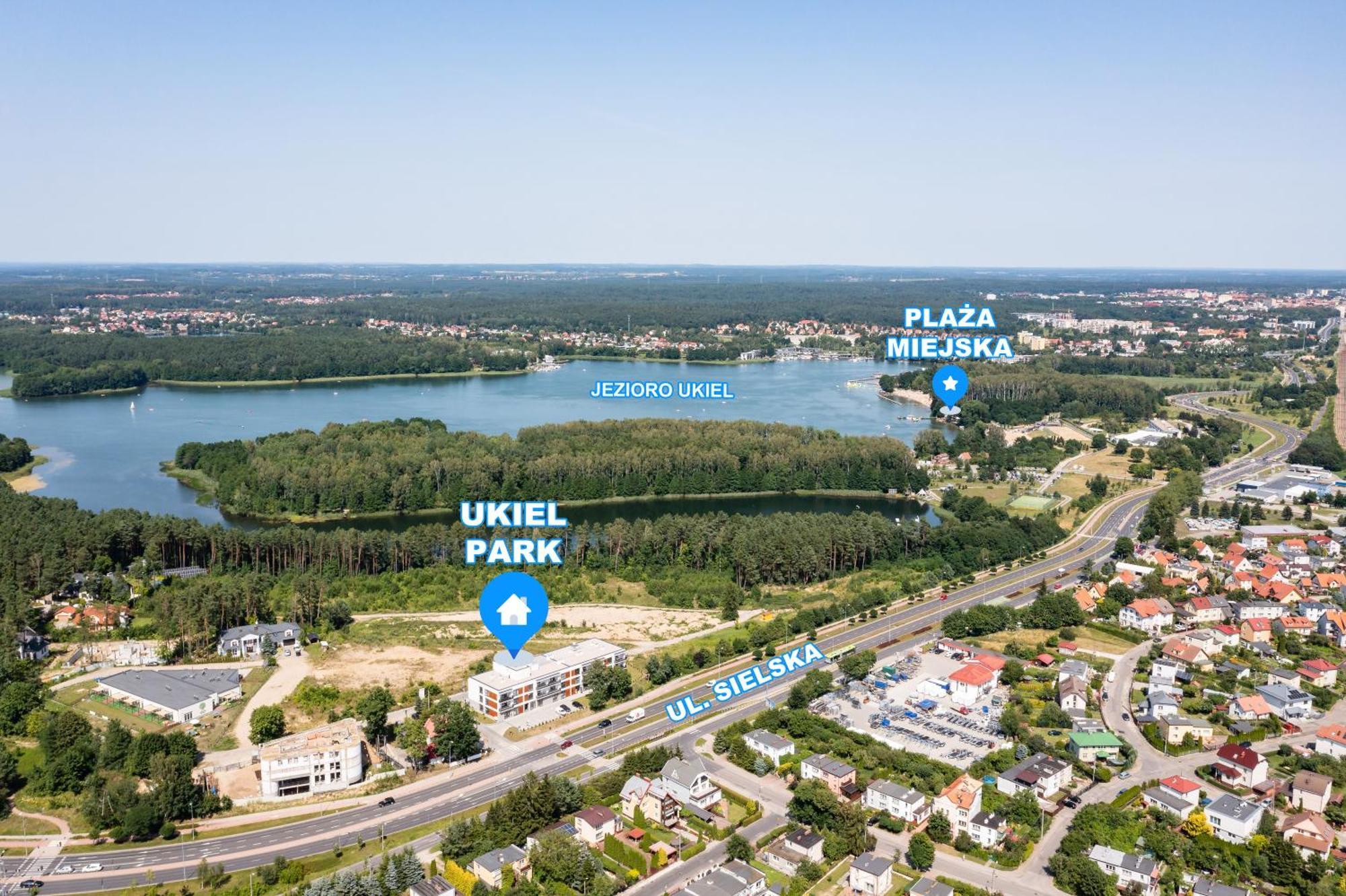 Apartament Ukiel Park 7 Przy Plazy Miejskiej - Klimatyzacja,Free Parking,Fv Olsztyn  Exterior foto